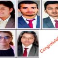 5 MBA Students in the Merit list
